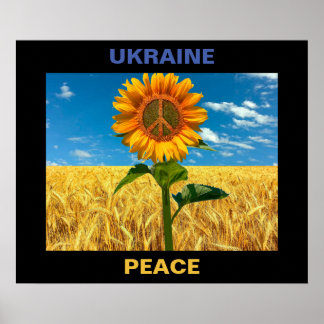 Ukraine Peace Poster - 24"x20"