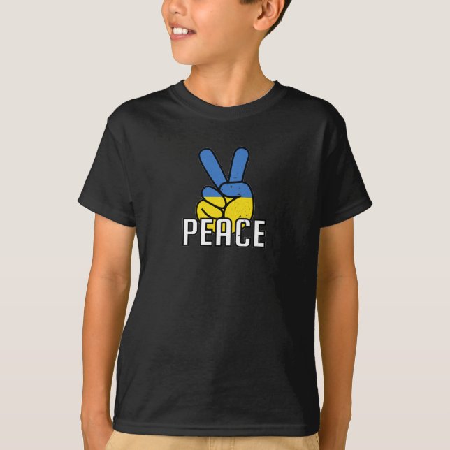 Ukraine Peace T-Shirt (Front)