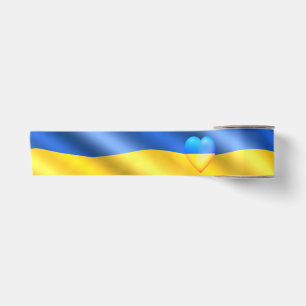 Ukraine - Peace - Ukrainian Flag - Freedom Satin Ribbon