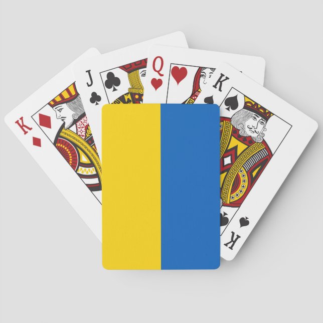 Ukraine playing card deck (Back)