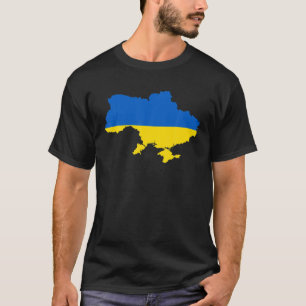 Ukraine Pride Vintage Style Retro-Feel Ukrainian M T-Shirt
