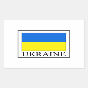 Ukraine Rectangular Sticker