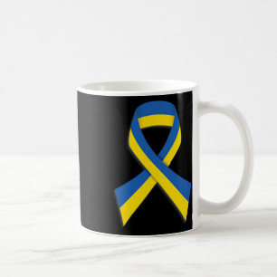 Ukraine Ribbon Support Strong Ukraine Peace Ukrain Coffee Mug