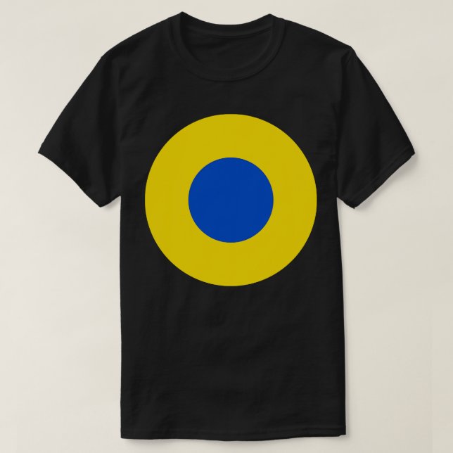 Ukraine Roundel T-Shirt (Design Front)