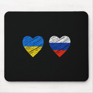 Ukraine Russia Peace Mouse Pad