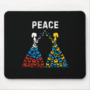 Ukraine Russia Peace Stop War Mouse Pad