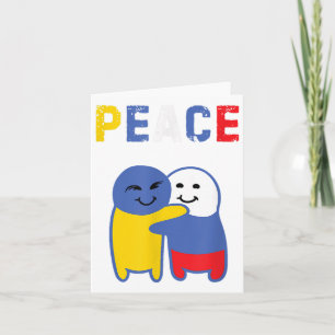 Ukraine Russia Peace_ Ukraine No War Card