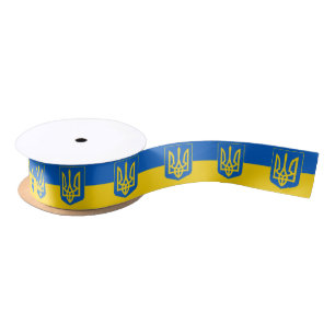 Ukraine Satin Ribbon