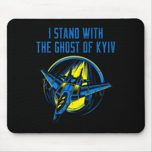 Ukraine Shirt – Ace Pilot I Stand With The Ghost O Mouse Pad