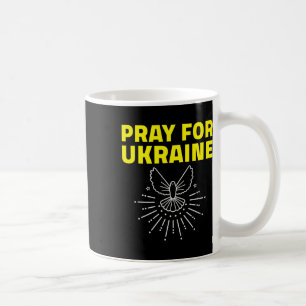 Ukraine Shirt Support Ukraine Dove Pray For Ukrain Coffee Mug