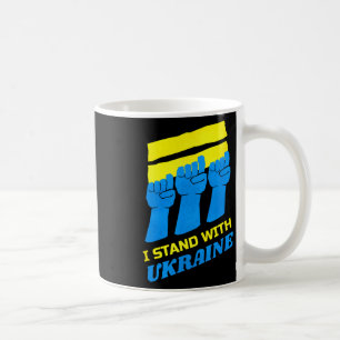 Ukraine Shirt Ukrainian Support Ukraine I Stand Wi Coffee Mug