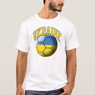Ukraine Soccer Ball T-Shirt