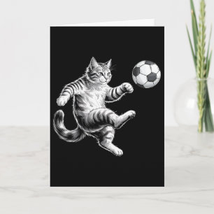 Ukraine Soccer Fans Jersey - Ukrainian Flag Footby Card