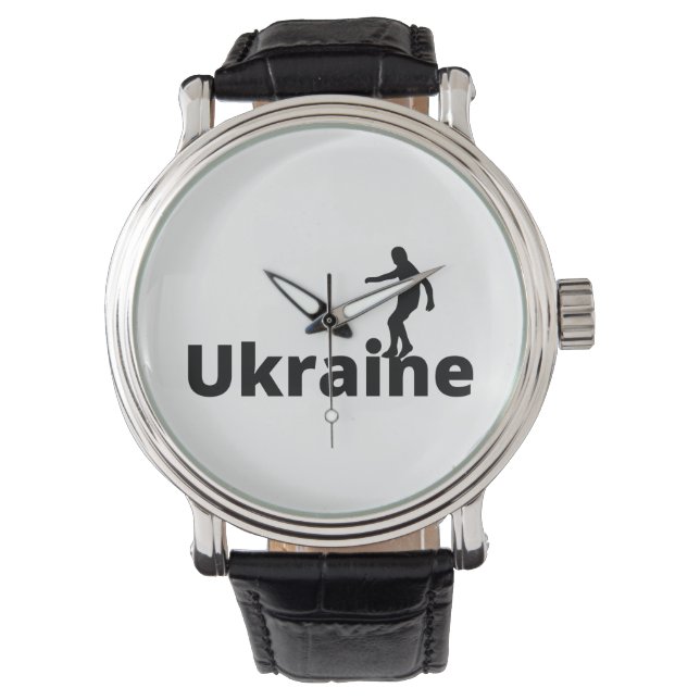 Ukraine soccer  watch (Front)