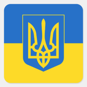 Ukraine Square Sticker