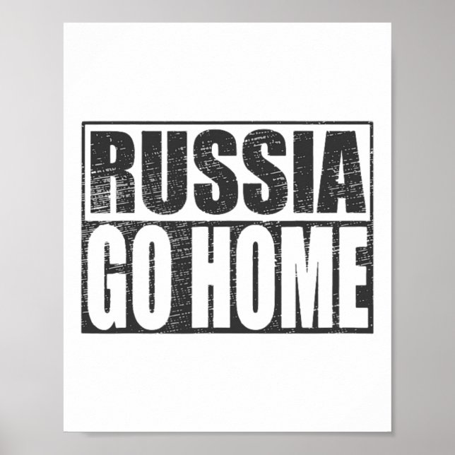 Ukraine Stands Powerful Against Russian Aggression Poster (Front)