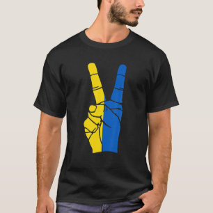 Ukraine Strong I Stand With Ukraine Ukrainian Peac T-Shirt