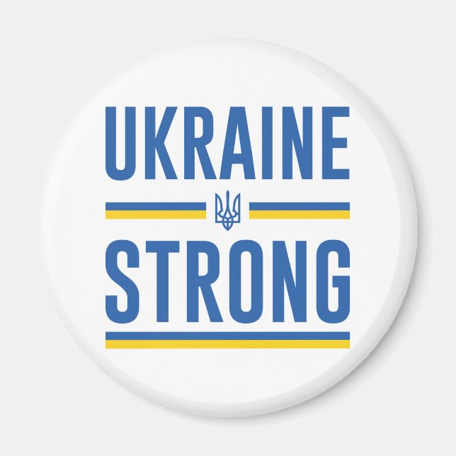 Ukraine Strong Magnet (Front)