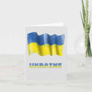 Ukraine Strong: Resilience in Adversity Card