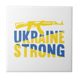 Ukraine Strong Support for Ukraine Ceramic Tile