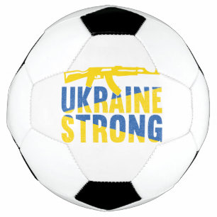Ukraine Strong Support for Ukraine Soccer Ball