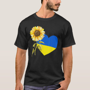 Ukraine Sun-Flower Support Ukraine Ukrainian T-Shirt