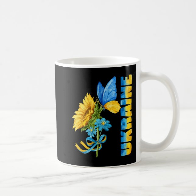Ukraine Sunflower 8 Coffee Mug (Right)