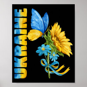 Ukraine Sunflower Poster