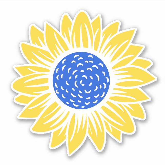 Ukraine Sunflower Ukrainian Peace Solidarity (Front)