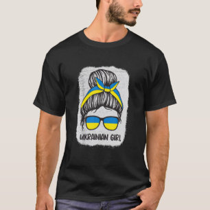 Ukraine Sunglasses Women Ukrainian Pride Girl T-Shirt