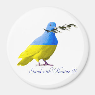 Ukraine support .I stand with Ukraine!!!!! Magnet