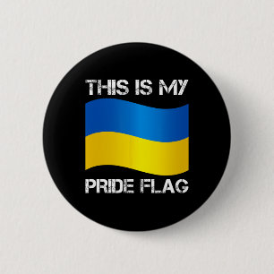 Ukraine Support Ukraine Flag Freedom Solidarity 1 6 Cm Round Badge