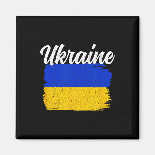 Ukraine Support Ukraine Flag Freedom Solidarity Magnet