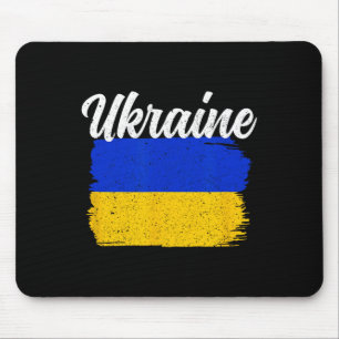 Ukraine Support Ukraine Flag Freedom Solidarity  Mouse Pad