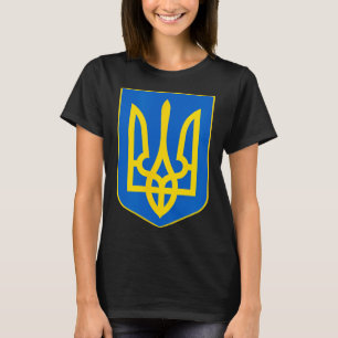 Ukraine Symbol Tryzub Patriotic Slava Ukraini  T-Shirt