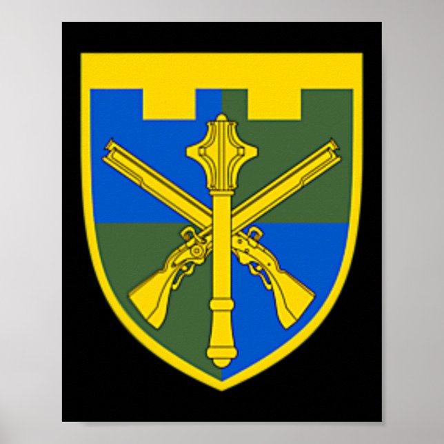 Ukraine Territorial Defense Forces Ukr Armed Force Poster (Front)