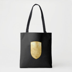 Ukraine Trident Gerfalcon Crest Gold Look Tote Bag