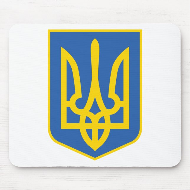 UKRAINE-TRIDENT MOUSE PAD (Front)