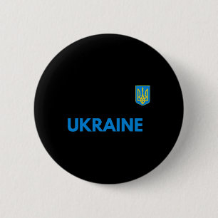Ukraine Trident Statement 6 Cm Round Badge