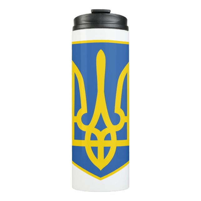 UKRAINE-TRIDENT THERMAL TUMBLER (Front)