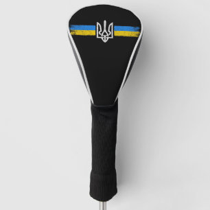 Ukraine Trident - Ukraine Flag Symbol Golf Head Cover