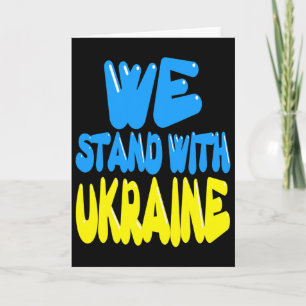 Ukraine Trident Ukraine Flag Ukrainian Flag Ukrain Card