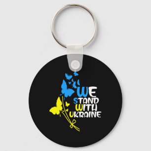 Ukraine Trident Ukraine Flag Ukrainian Flag Ukrain Key Ring