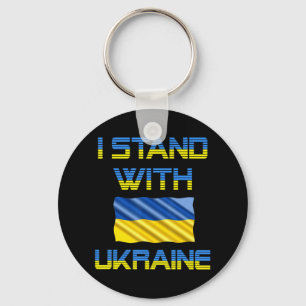 Ukraine trident Ukraine flag Ukrainian flag Ukrain Key Ring