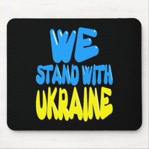 Ukraine Trident Ukraine Flag Ukrainian Flag Ukrain Mouse Pad