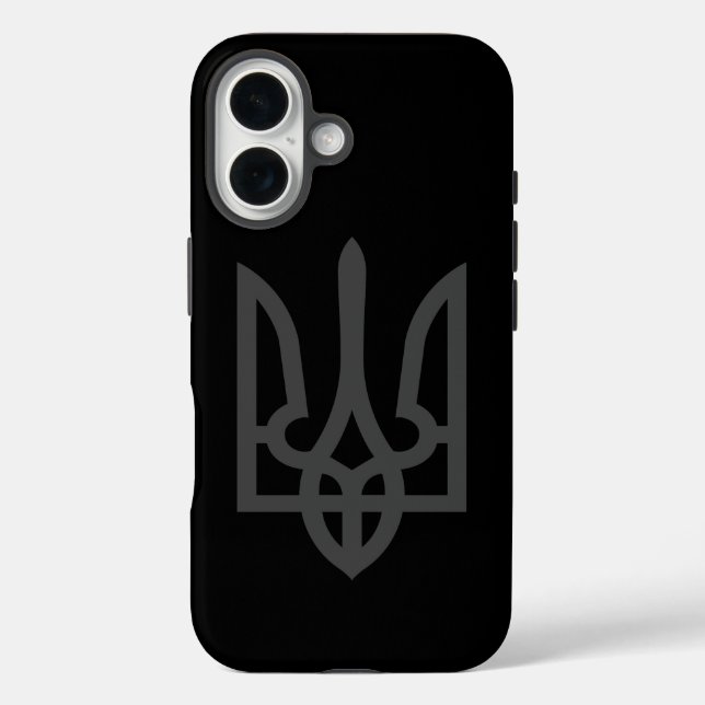 Ukraine Tryzub Case-Mate iPhone Case (Back)