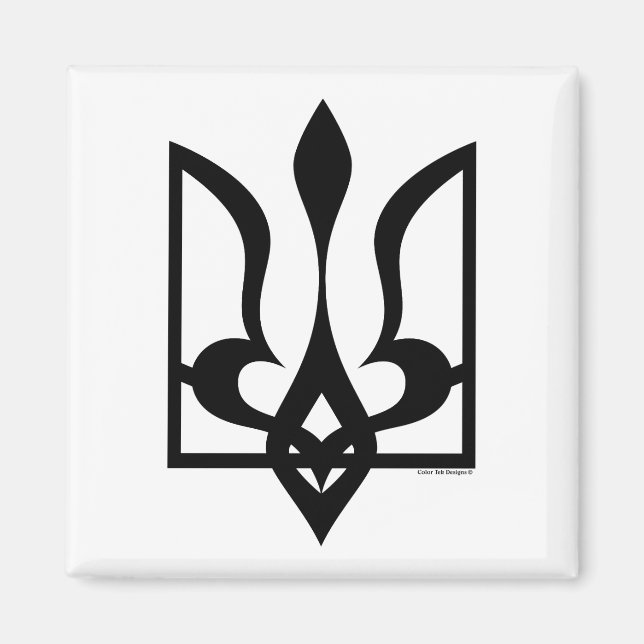 Ukraine / Tryzub - Magnet (Front)