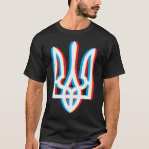 Ukraine Tryzub Shirt Trident Military Ukrain