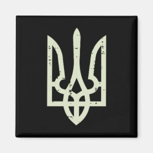 Ukraine Tryzub Symbol Pocket Ukraine Trident Men W Magnet