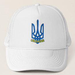 Ukraine Tryzub Trident Hat